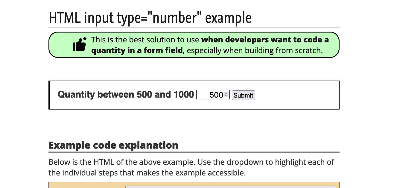 Numeric Fields - The Enable Project